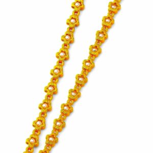 Pearl Flower Chain Necklace for Women & Girls – Gold Plated Handmade Fashion Jewelry