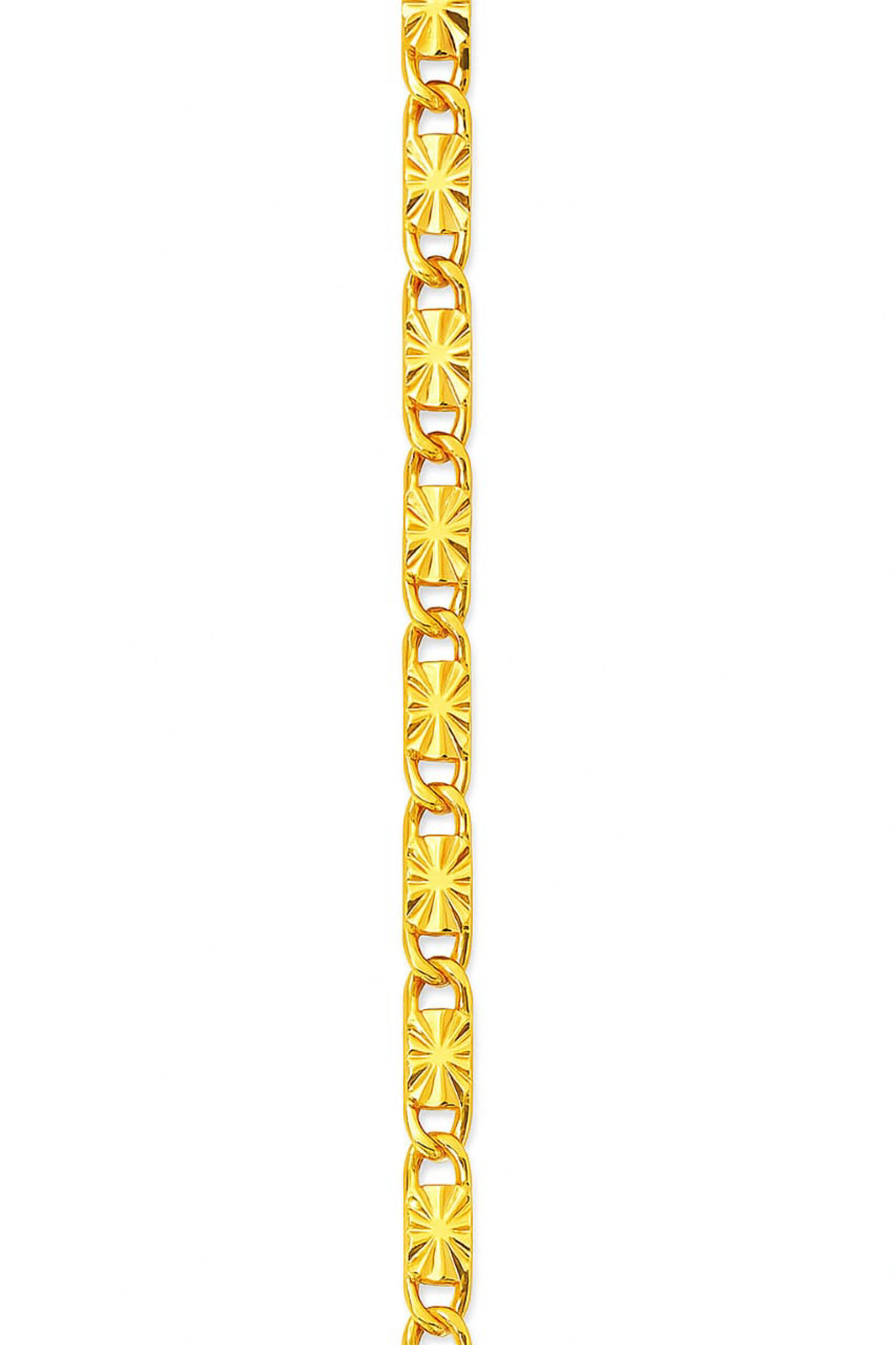 Gold-Plated Floral Chain Necklace for Women | Decorative Fashion Jewellery | Lightweight Ethnic Wear Accessory