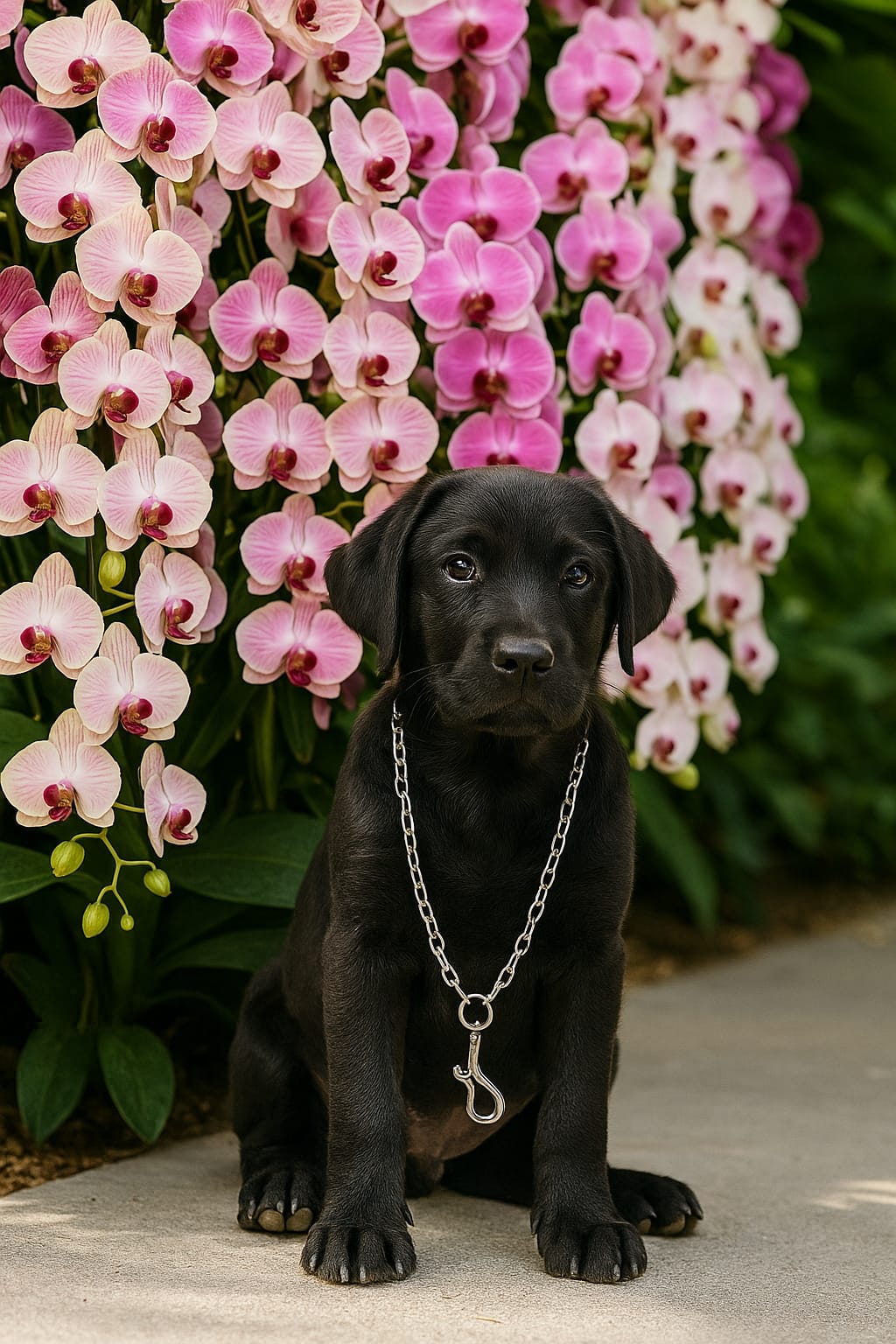 60 Inch Heavy Duty Silver Dog Chain Leash with Strong Metal Hook – Heavyweight Pet Lead for Small & Medium Dogs – Durable Steel Grind Dog Walking Chain - Image 2