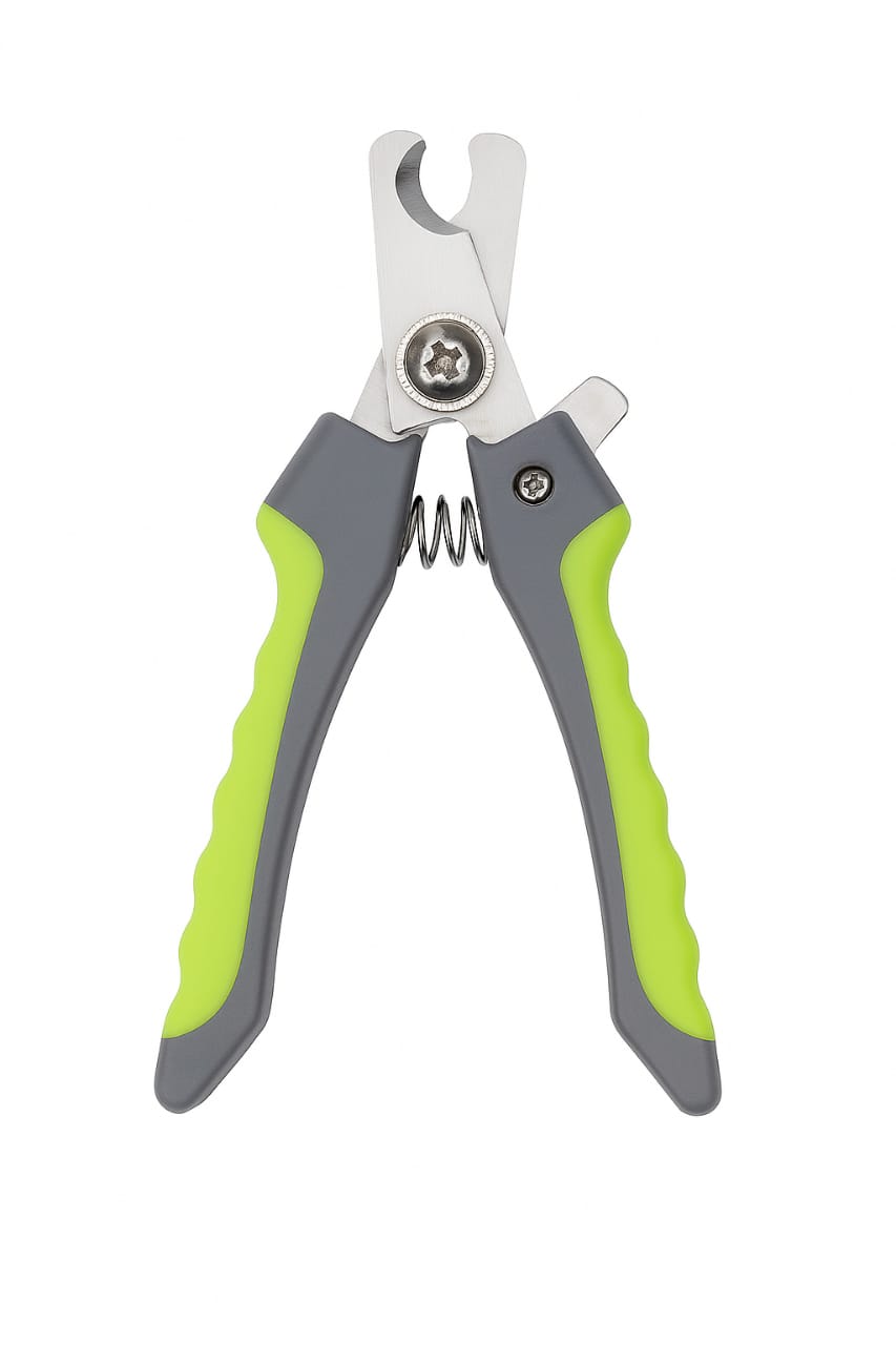 Dog Nail Clipper with Free Dog Collar – Professional Pet Grooming Kit for Puppies & Medium Dogs – Safe & Easy Nail Cutter for Home Use